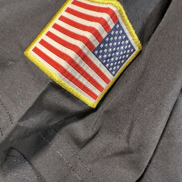 Three (3) Grunt Style Garage SS Button Down Mens Shirts Size XXXL American Flag - Picture 7 of 16